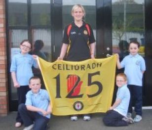 GAA 125 Schools Day commemorative flag