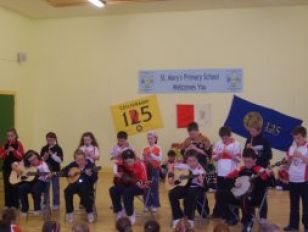Traditional Music during the '125 GAA Schools day'
