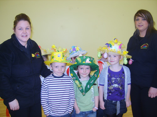 P2 Winners of Easter Bonet competition
