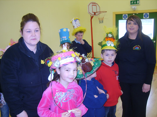 P4 Winners of Easter Bonnet Competition