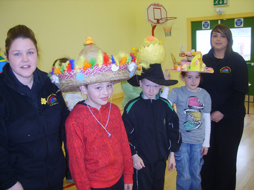 P5 Winners of the Easter Bonnet Competition