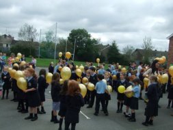 Magnificent Golden Balloon Launch